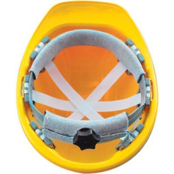 Occunomix Vulcan Basic Hard Hat with Ratchet Suspension Hi-Viz Lime,  V200-HVL